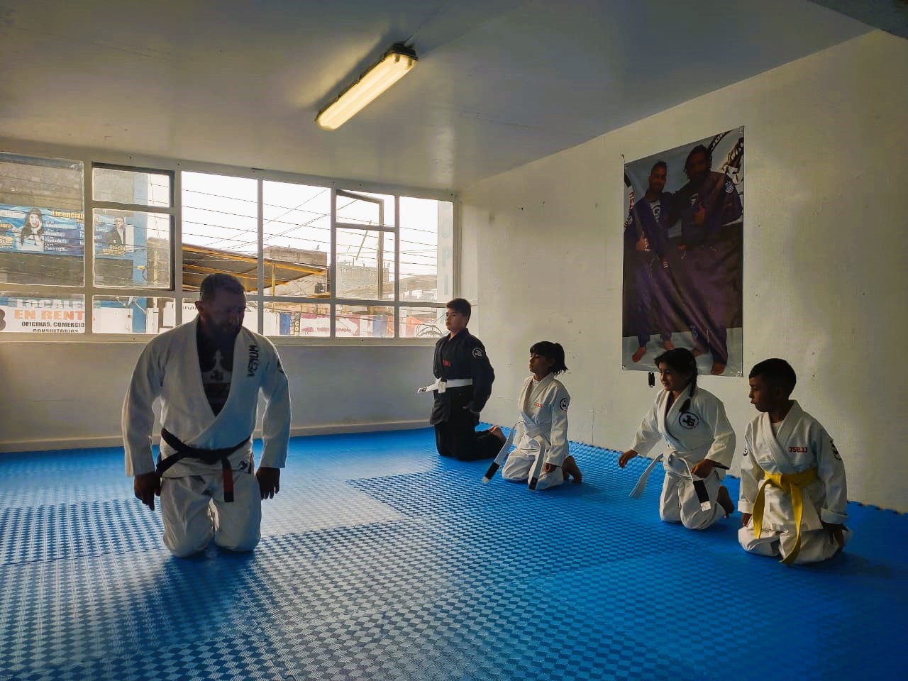 Clases jiu jitsu para niños en el estado de Tlaxcala México